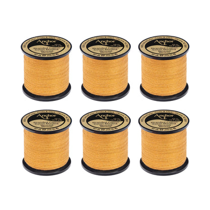 Anchor Spooled Floss 10 Meters - Clearance Shades 0890 Brass Light