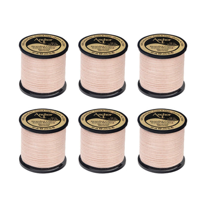 Anchor Spooled Floss 10 Meters - Clearance Shades 0892 Rose Wine Light