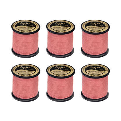 Anchor Spooled Floss 10 Meters - Clearance Shades 0895 Rose Wine Medium