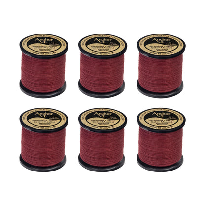 Anchor Spooled Floss 10 Meters - Clearance Shades 0897 Rose Wine Very Dark
