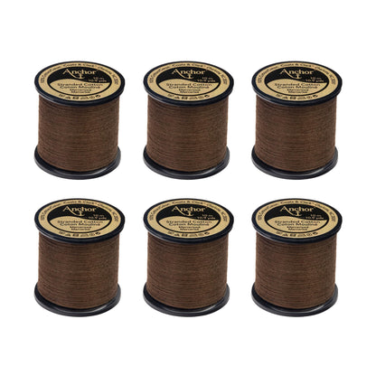 Anchor Spooled Floss 10 Meters - Clearance Shades 0905 Tawny Dark
