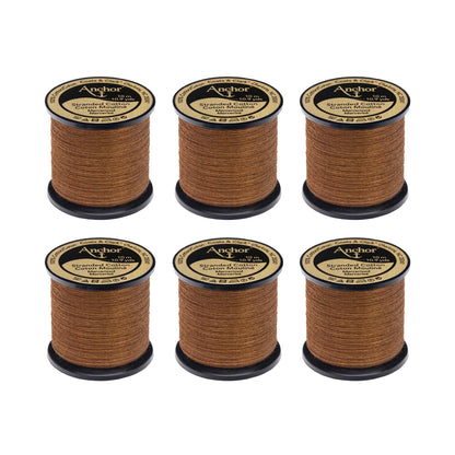 Anchor Spooled Floss 10 Meters - Clearance Shades 0906 Brass Dark