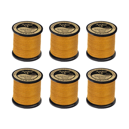 Anchor Spooled Floss 10 Meters - Clearance Shades 0907 Saffron Dark