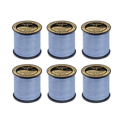 Anchor Spooled Floss 10 Meters - Clearance Shades 0939 Stormy Blue Medium