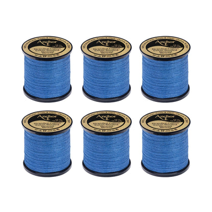 Anchor Spooled Floss 10 Meters - Clearance Shades 0940 Stormy Blue Medium Dark