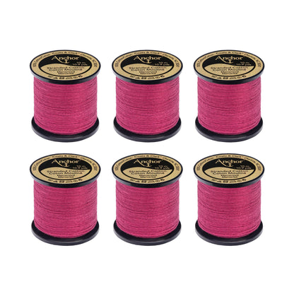 Anchor Spooled Floss 10 Meters - Clearance Shades 0972 Wineberry Dark