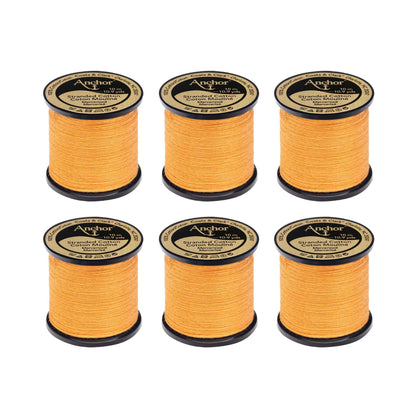 Anchor Spooled Floss 10 Meters - Clearance Shades 1002 Antique Gold Light
