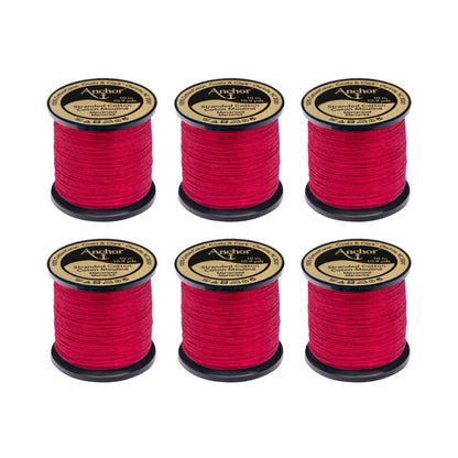 Anchor Spooled Floss 10 Meters - Clearance Shades 1005 Cherry Red Medium