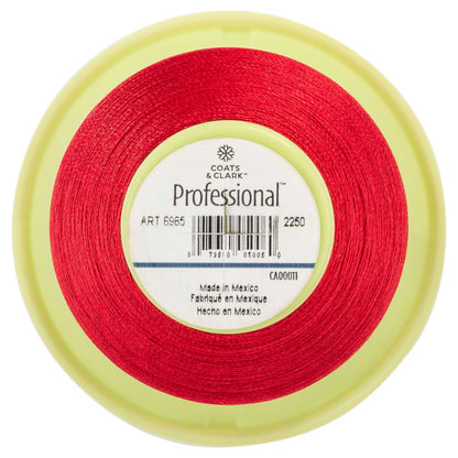 Coats & Clark Professional Machine Embroidery Thread (4000 Yards) Red