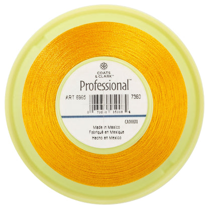Coats & Clark Professional Machine Embroidery Thread (4000 Yards) Spark Gold