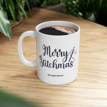 Crochet Holiday Ceramic Mug Crochet Holiday Ceramic Mug