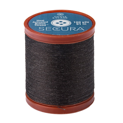 Coats & Clark Secura Heat Activated Button Thread - Clearance Shades French Roast