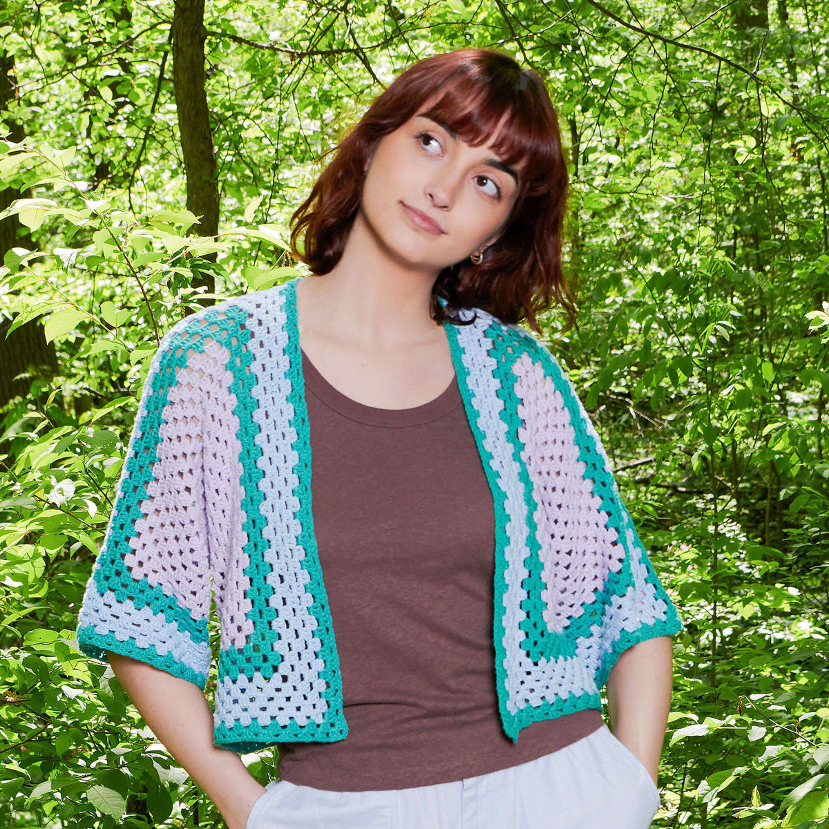Crochet Cardigan made in Aunt Lydia's Baby Shower Thread