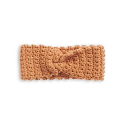Bernat Beginner Do the Twist Crochet Headband Bergamont