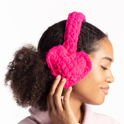 Bernat Crochet Winter Love Earmuffs Crochet Winter Love Earmuffs made using Bernat yarn