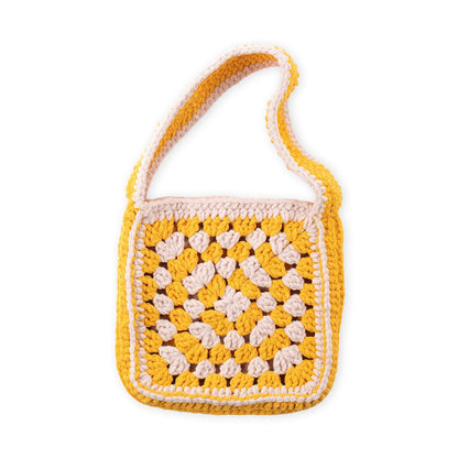 Bernat Crochet Big Granny Tote Crochet Tote Bag made in Bernat Blanket Yarn