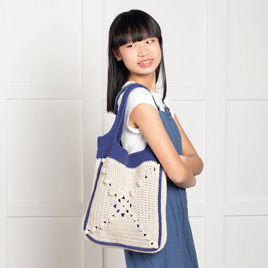 Crochet Bag made in Bernat Maker Yarn