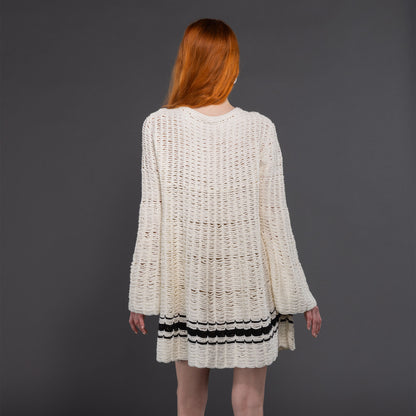 Bernat Crochet Trapeze Dress Crochet Trapeze Dress made using Bernat yarn
