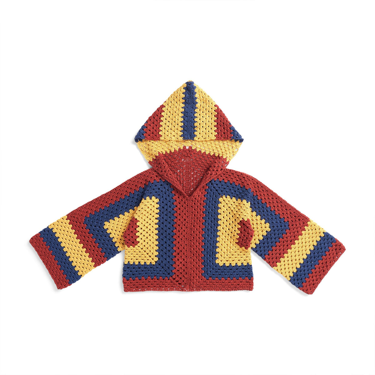 Crochet Pullover made in Bernat Yarn