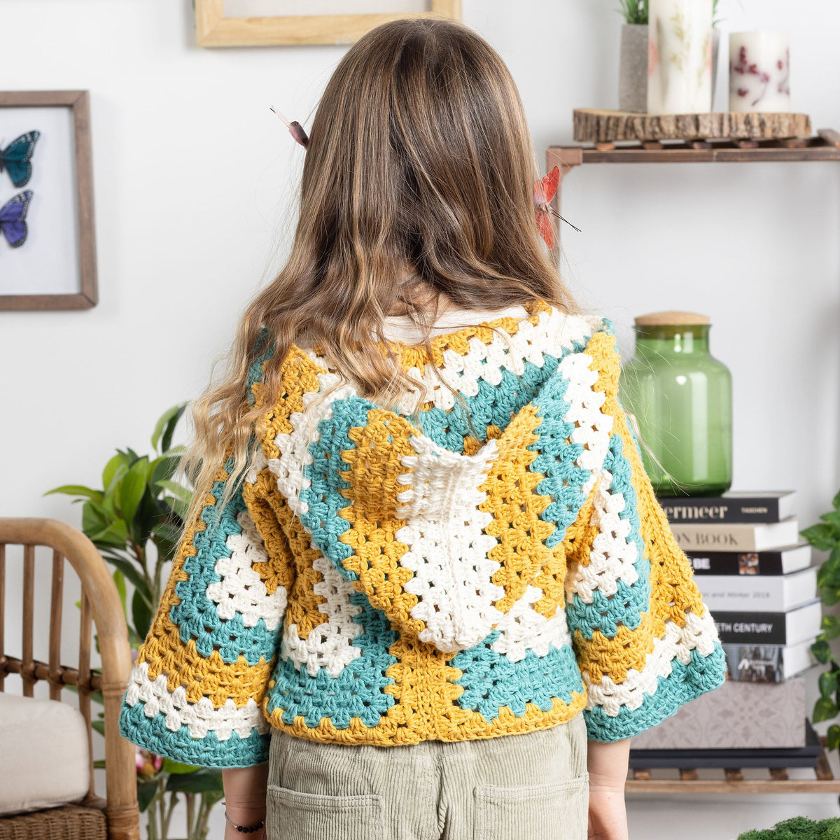 Crochet Pullover made in Bernat Yarn