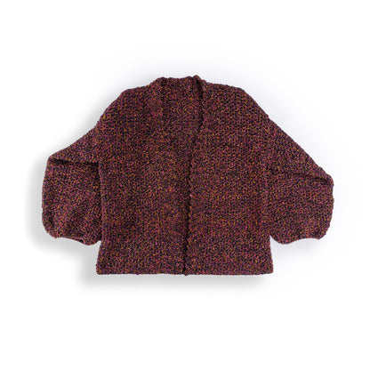 Bernat Nightscape Crochet Cardigan Nightscape Crochet Cardigan made using Bernat yarn