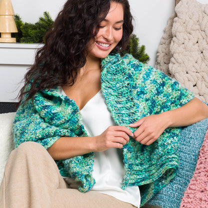 Bernat Spark Crochet Textured Cocoon Spark Crochet Textured Cocoon made using Bernat yarn