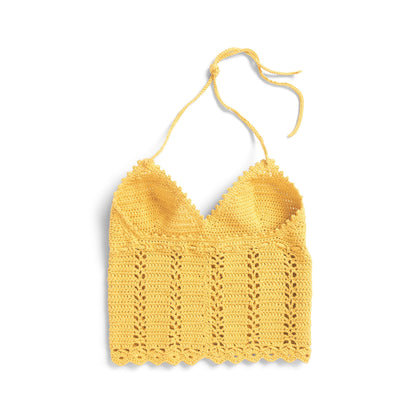 Bernat Lacy Crochet Halter Top Crochet Top made in Bernat Yarn