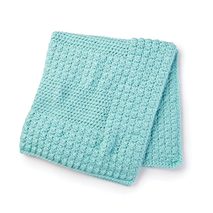Bernat Textured Crochet Baby Blanket Crochet Blanket made in Bernat Softee Baby Chunky Yarn
