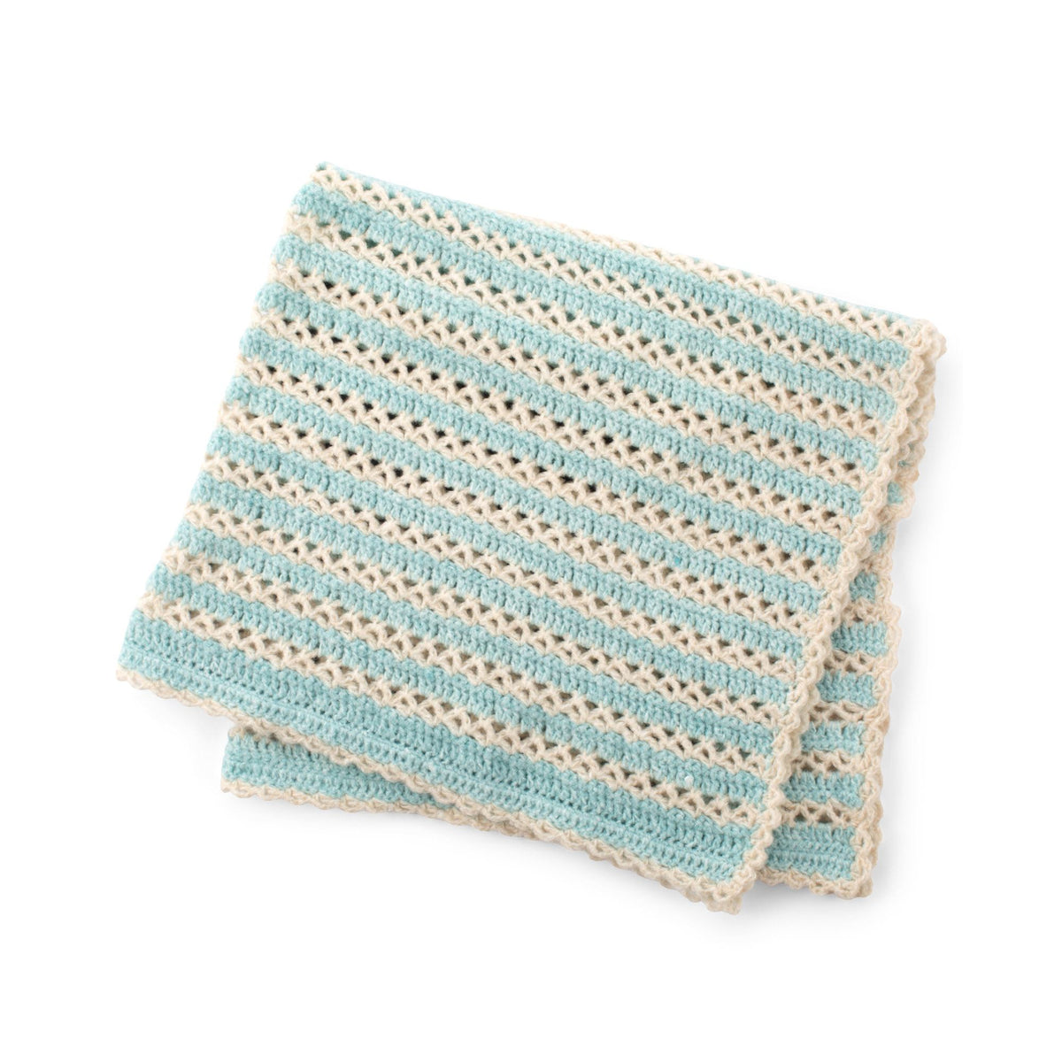Crochet Blanket made in Bernat Forever Fleece Finest Yarn
