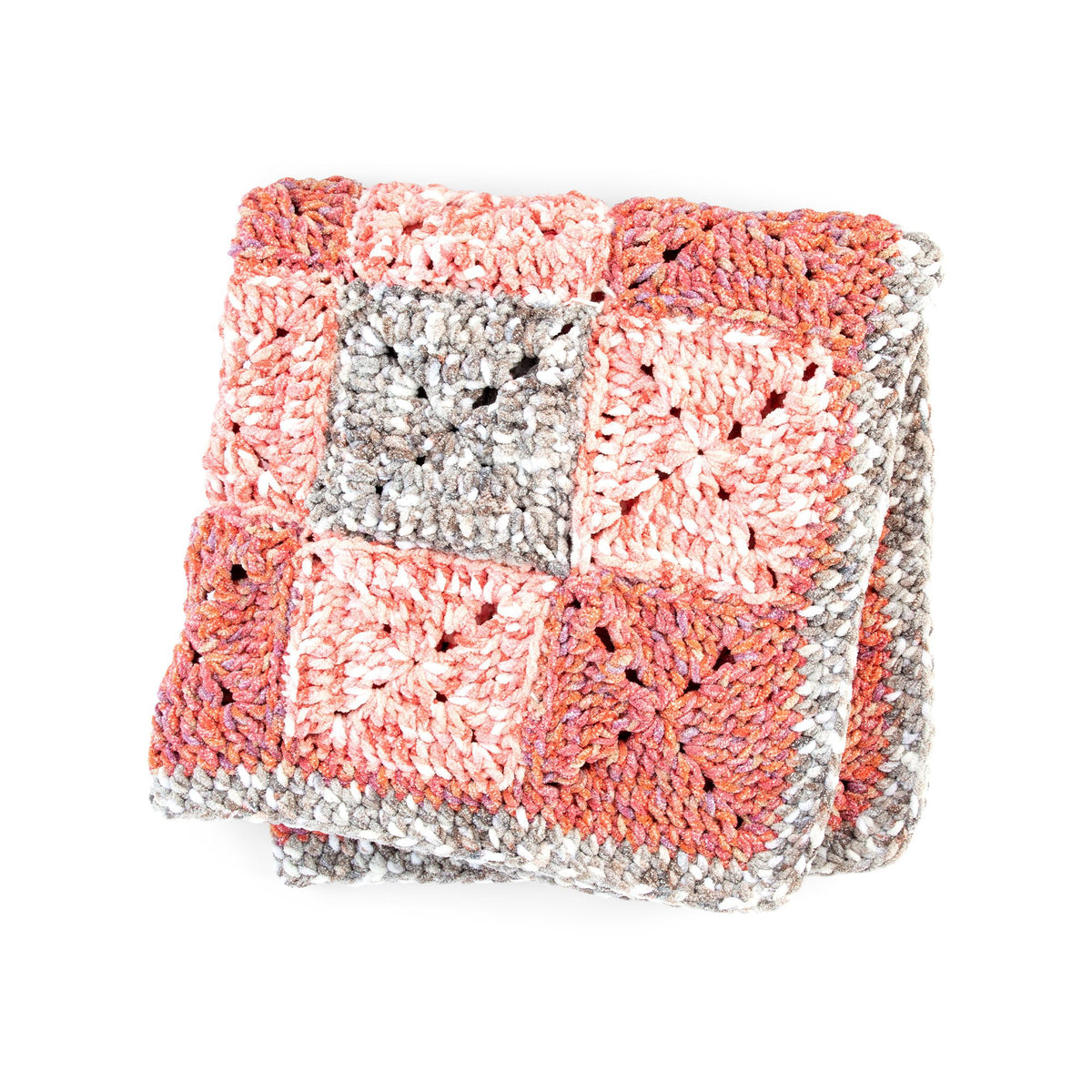 Crochet Blanket made in Bernat Baby Blanket Yarn