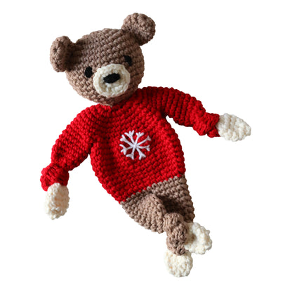 Bernat Crochet Knotted Bear Lovey Benny