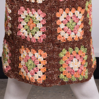 Bernat Lattice Crochet Granny Jumper Dress Lattice Crochet Granny Jumper Dress made using Bernat yarn