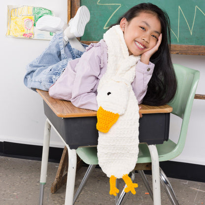 Bernat Crochet Goose Scarf Crochet Goose Scarf made using Bernat yarn