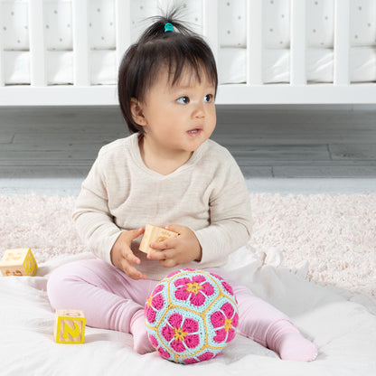 Bernat Blooming Blossom Crochet Ball Crochet Toy made in Bernat Yarn