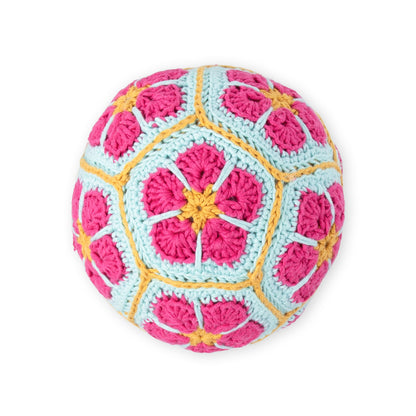 Bernat Blooming Blossom Crochet Ball Crochet Toy made in Bernat Yarn