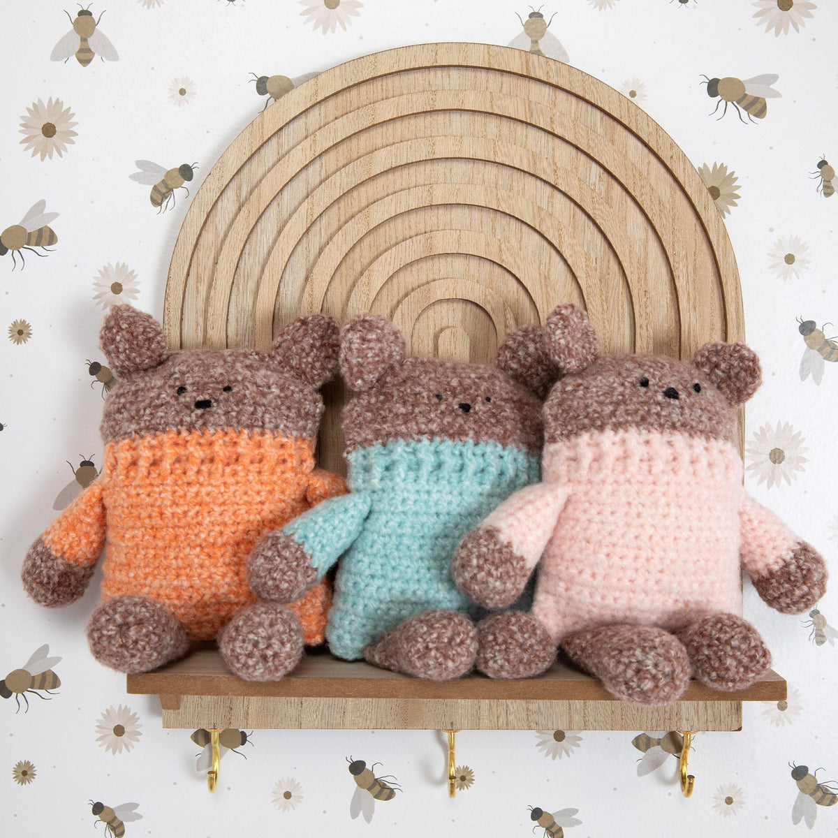 Crochet Toy made in Bernat Forever Fleece Finest Yarn