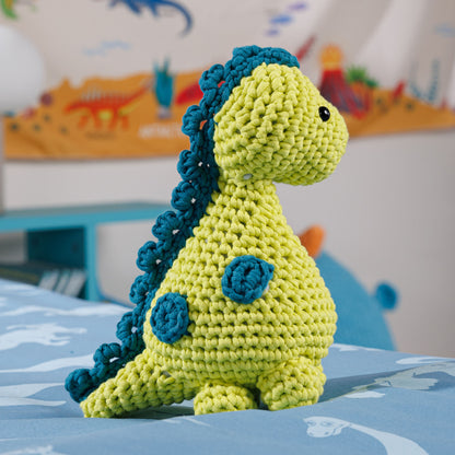 Bernat Crochet Dino Buddy Crochet Dino Buddy made using Bernat yarn