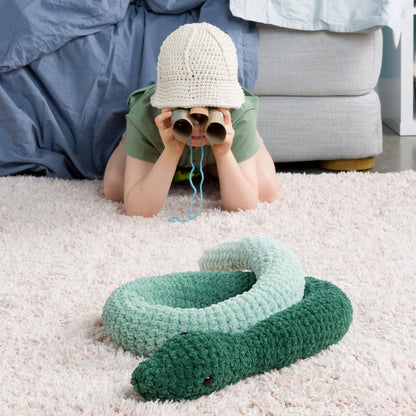 Bernat Crochet Snake Sssidekick Crochet Snake Sssidekick made using Bernat yarn