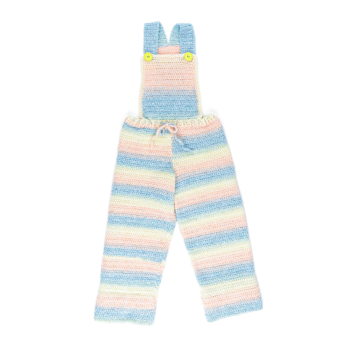 Crochet Kid'S Overalls made using Bernat yarn