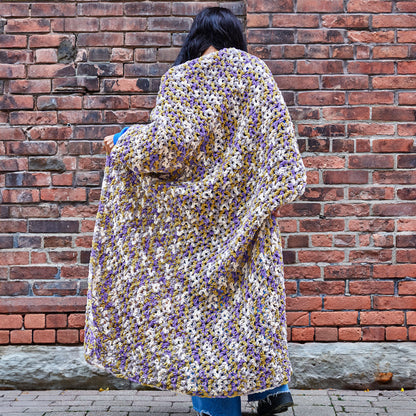 Bernat Easy Peasie Crochet Blanket Crochet Blanket made in Bernat Blanket Yarn