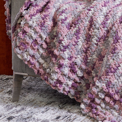 Bernat Bobble Frame Crochet Blanket Crochet Blanket made in Bernat Blanket Yarn