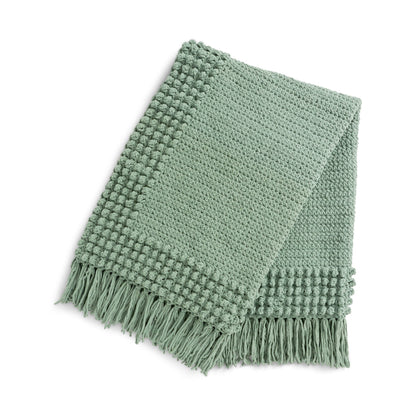 Bernat Bobble Frame Crochet Blanket Crochet Blanket made in Bernat Blanket Yarn