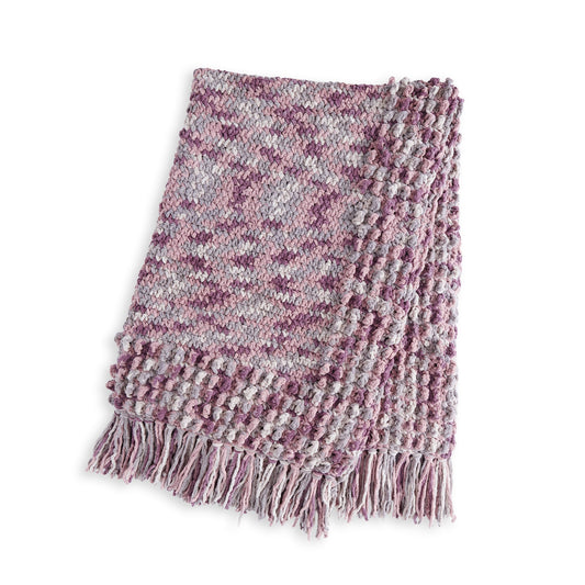 Crochet Blanket made in Bernat Blanket Yarn