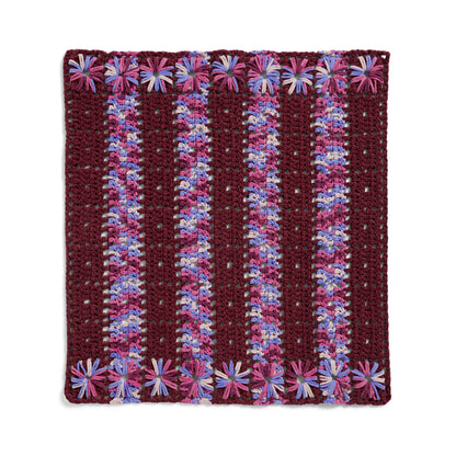 Bernat Flower Burst Crochet Lapghan Version 1