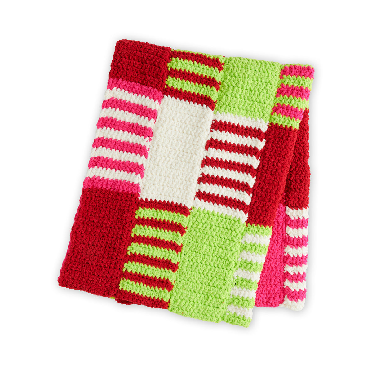Crochet Blanket made in Bernat Blanket Yarn