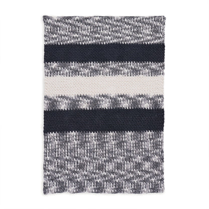 Bernat Crochet Mass of Moss Stitch Blanket Crochet Blanket made in Bernat Plush Yarn