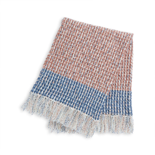 Crochet Blanket made in Bernat Felted Yarn