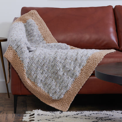Bernat Ripples Everywhere Crochet Lapghan Crochet Lapghan made in Bernat Felted Yarn