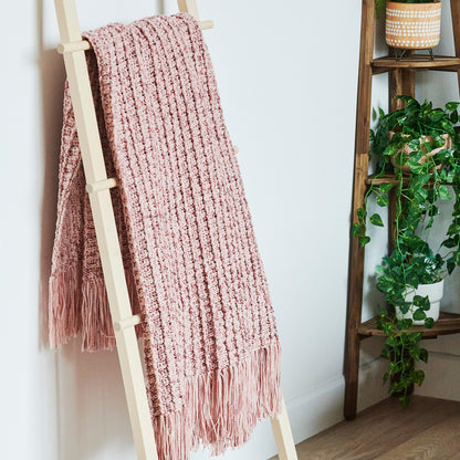 Bernat Waffle Crochet Blanket Crochet Blanket made in Bernat Lattice Yarn
