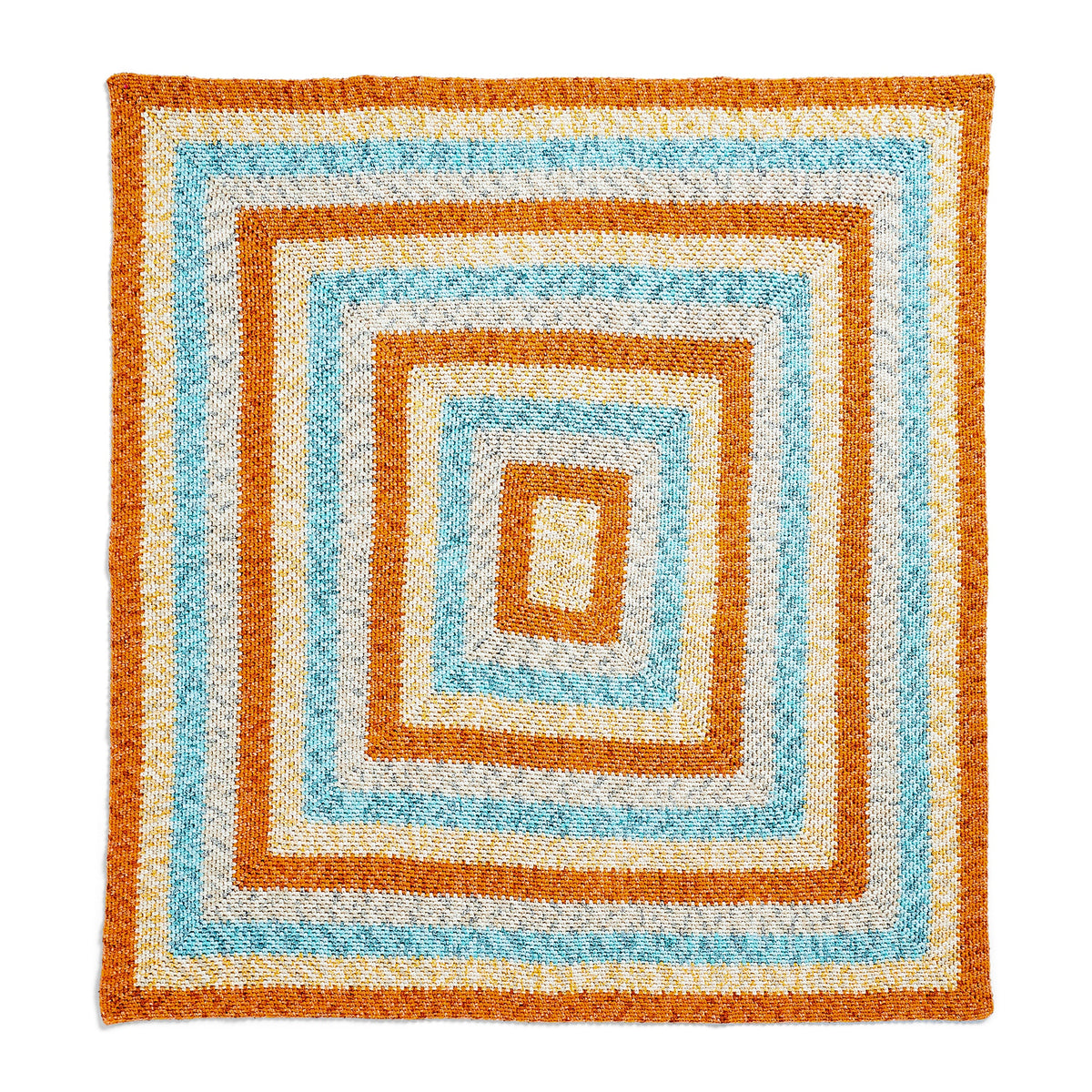 Crochet Blanket made in Bernat Lattice Yarn